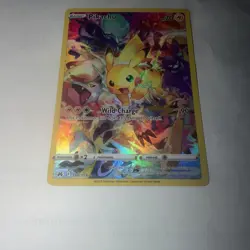 Pokemon Pikachu Secret Rare Full Art Holo 160/159 Crown Zenith 70 HP Card - Image 2