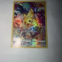 Pokemon Pikachu Secret Rare Full Art Holo 160/159 Crown Zenith 70 HP Card - Image 3