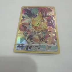 Pokemon Pikachu Secret Rare Full Art Holo 160/159 Crown Zenith 70 HP Card - Image 4