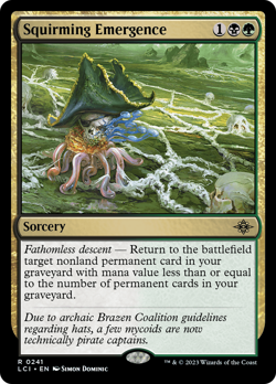 Squirming Emergence FOIL The Lost Caverns of Ixalan NM Rare CARD ABUGames - Image 1