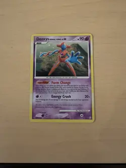 Pokemon TCG Deoxys Normal Forme Holo Rare Card 1/146 Legends Awakened - Image 1