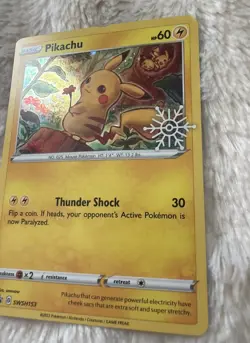Pikachu - (Holiday Calendar) SWSH153 SWSH: Sword & Shield Promo Cards Holo - Image 1