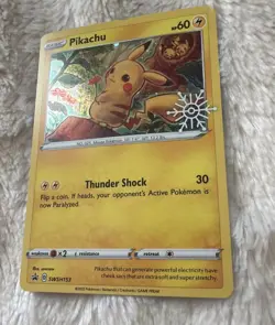 Pikachu - (Holiday Calendar) SWSH153 SWSH: Sword & Shield Promo Cards Holo - Image 2