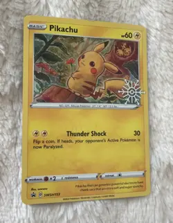 Pikachu - (Holiday Calendar) SWSH153 SWSH: Sword & Shield Promo Cards Holo - Image 3