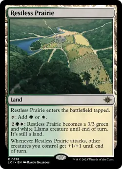 Restless Prairie The Lost Caverns of Ixalan NM Land Rare MAGIC MTG CARD ABUGames - Image 1