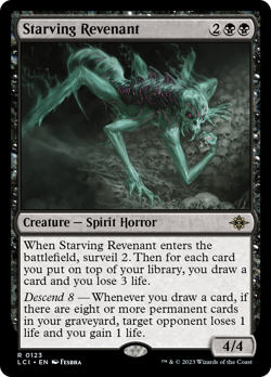 Starving Revenant FOIL The Lost Caverns of Ixalan NM Creature Rare CARD ABUGames - Image 1