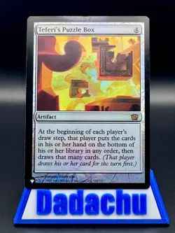 1x Teferi's Puzzle Box - Foil NM-Mint, English Mystery Booster / The List MTG - Image 1