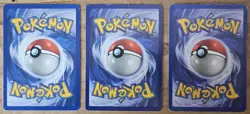 Vintage Pokemon WoTC Base Set Lot - Nidoran F/Nidorina/Nidoqueen - 3 Cards LP - Image 5