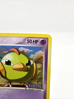 Natu 63/115 EX Unseen Forces Reverse Holo Stamped Pokemon Card LP - Image 2