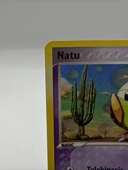 Natu 63/115 EX Unseen Forces Reverse Holo Stamped Pokemon Card LP - Image 3