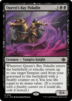 Queen's Bay Paladin FOIL The Lost Caverns of Ixalan NM Rare CARD ABUGames - Image 1
