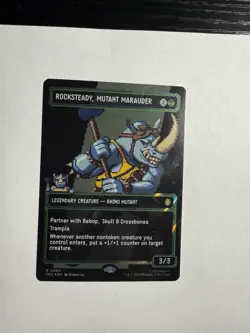 MTG TMNT Teenage Mutant Ninja Turtles Rocksteady, Mutant Marauder SURGE FOIL - Image 2