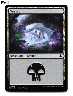 Swamp (277) - FOIL - [Secrets of Strixhaven] MTG SOS NM ⚪ - Image 1
