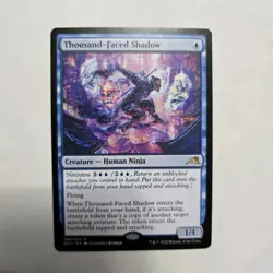 Thousand-Faced Shadow - Kamigawa: Neon Dynasty - Rare Blue - Wizards - Image 1