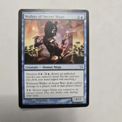 Wizards MTG Walker of Secret Ways - Betrayers of Kamigawa - Rare Blue Creature … - Image 1