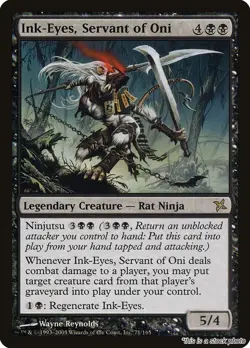 Ink-Eyes, Servant of Oni [BOK - 71] - MP TCG MTG - Image 1