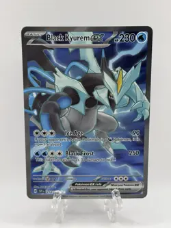 Pokemon TCG Surging Sparks Black Kyurem EX Full Art Ultra Rare Holo #218/191 NM - Image 1