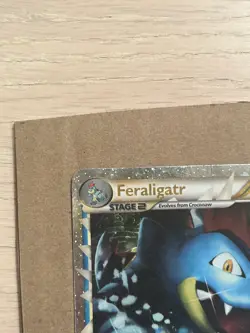 Pokemon TCG Feraligatr Prime Holo Rare Card HGSS07 - Image 3