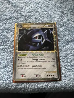 Pokemon TCG Steelix Holo Ultra Rare Prime Edition 2010 Unleashed Card 87/95 - Image 1