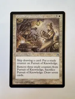 Pursuit of Knowledge - MTG Stronghold - NM - Image 1