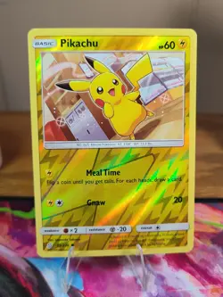 Pokemon Pikachu Reverse Holo S&M Unified Minds 55/236 NM - Image 1