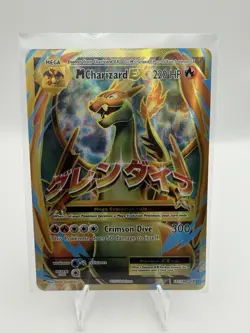 Pokemon TCG: M Charizard EX 101/108 Full Art Holo 2016 Evolutions NM-LP - Image 1