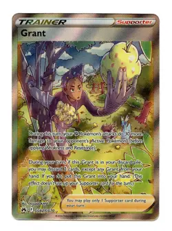 NM Grant Full Art GG62/GG70 Pokemon Sword & Shield Crown Zenith #A - Image 1