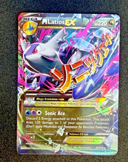2015 Pokemon XY Roaring Skies M Latios EX Holo 59/108 - Image 2
