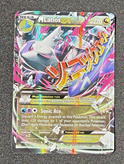 2015 Pokemon XY Roaring Skies M Latios EX Holo 59/108 - Image 4