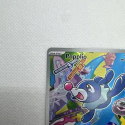 Pokemon First Partner Illustration Collection Popplio Black Star Full Art -2 - Image 2