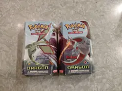 Pokemon EX Dragons, Empty Boxes Lot Of 2 Windblast And Firefang - Image 1