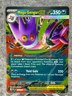2026 Pokemon Ascended Heroes Mega Gengar ex Double Rare - Image 1