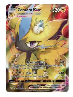 NM Zeraora VMAX Full Art GG42/GG70 Pokemon Sword & Shield Crown Zenith - Image 1