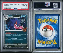 2024 Pokemon Trick or Trade Gengar #057 Holo PSA 10 GEM MINT Halloween Promo 🔥 - Image 3