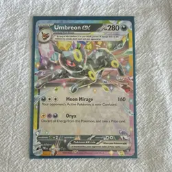 Pokemon Umbreon ex Double Rare Holo 060/131 Prismatic Evolutions English - Image 1