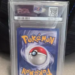 Pokemon Machop 40/82 Team Rocket 1st Edition Regular PSA 8 2000 - Image 2