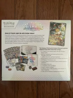 Prismatic Evolutions Pokemon Center Elite Trainer Box PC ETB Sealed - DESC DMG - Image 2