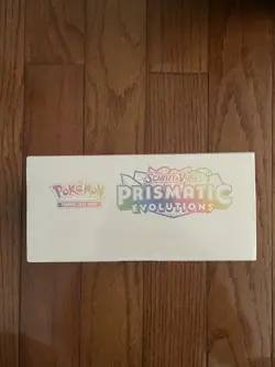 Prismatic Evolutions Pokemon Center Elite Trainer Box PC ETB Sealed - DESC DMG - Image 3