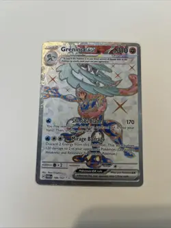 Pokemon TCG Greninja ex - 198/167 Twilight Masquerade NM/M 2024 Full Art - Image 1