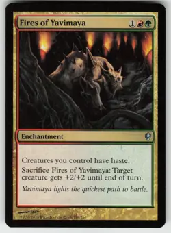 MTG Fires of Yavimaya U Conspiracy 188 LP - Image 1