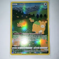 Pokemon TCG Ditto GG22/GG70 Crown Zenith Galarian Gallery Ultra Rare Holo - Image 1
