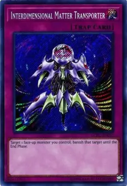 Interdimensional Matter Transporter - LCKC-EN052 - Secret Rare - Unlimited Editi - Image 1