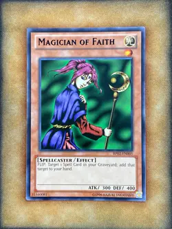 Yugioh Magician of Faith BP02-EN005 Rare NM - Image 1