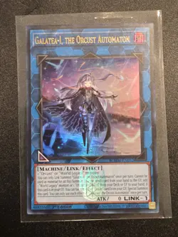 Yugioh! Galatea-i, the Orcust Automaton BLMM-EN052 Ultra Rare 1st LP - Image 1
