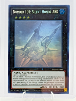 Yu-Gi-Oh! TCG: Number 101: Silent Honor ARK (Ghost Rare) LED9-EN000 1st Edition - Image 1