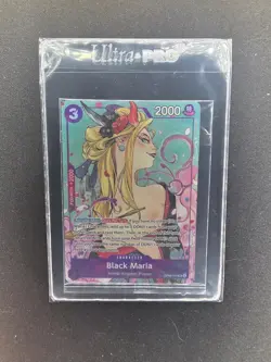 *SEALED* One Piece TCG Black Maria OP08-074 Illustration Box Vol.2 Promo Foil - Image 1