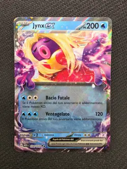 Pokemon Card Jynx EX 151 124/165 Rara Holo Foil Italiano Mew 151 Scarlet Violet - Image 1