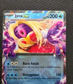 Pokemon Card Jynx EX 151 124/165 Rara Holo Foil Italiano Mew 151 Scarlet Violet - Image 2