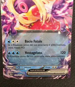 Pokemon Card Jynx EX 151 124/165 Rara Holo Foil Italiano Mew 151 Scarlet Violet - Image 3