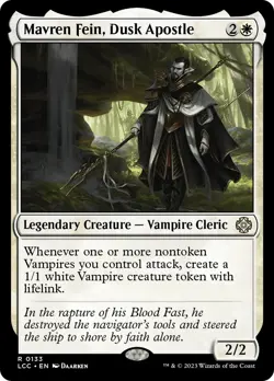 Mavren Fein, Dusk Apostle The Lost Caverns of Ixalan Commander NM CARD ABUGames - Image 1